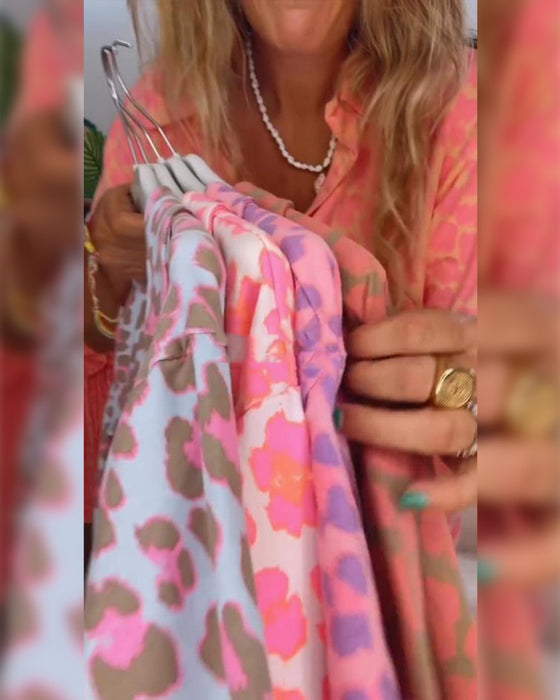 Jumpsuit Modisches Leopardenmuster