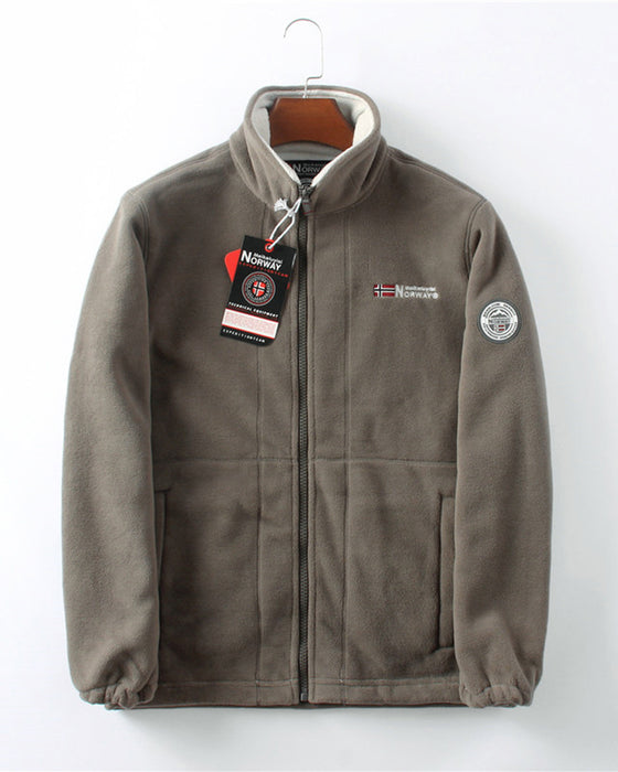 Jacke Herren Doppel-Lag Fleece & 50% RABATT