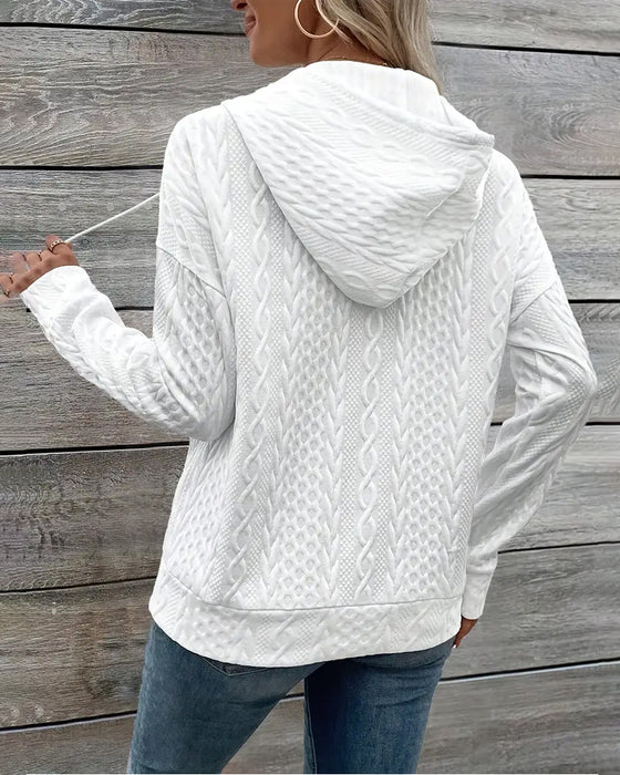 Kapuzenpullover Mit Kordelzug