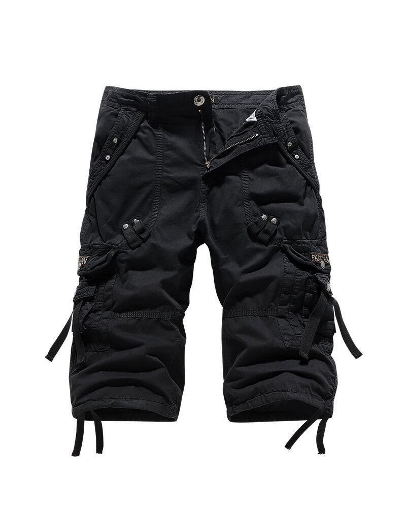 Shorts Multitaschen Lässig Cargo Fünfminuten