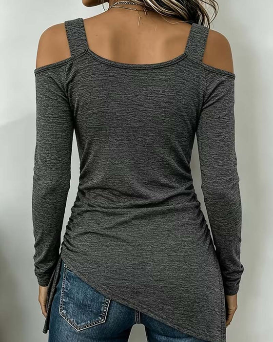 Oberteil Camisole Unregelmäßig Lässig