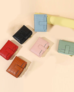 Kompakte Universelle Geldbörse Für Frauen