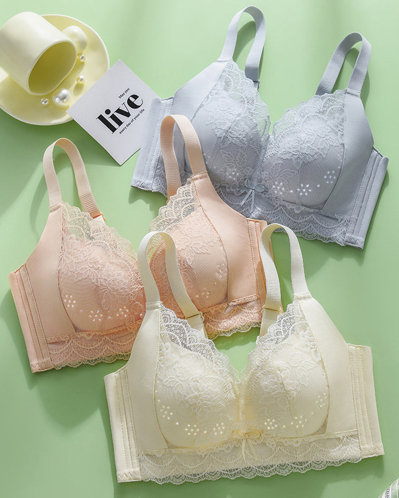 Dünner verstellbarer magnetfreier BH für Damen