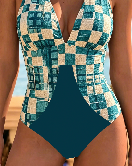 Einteilig Halter Karo