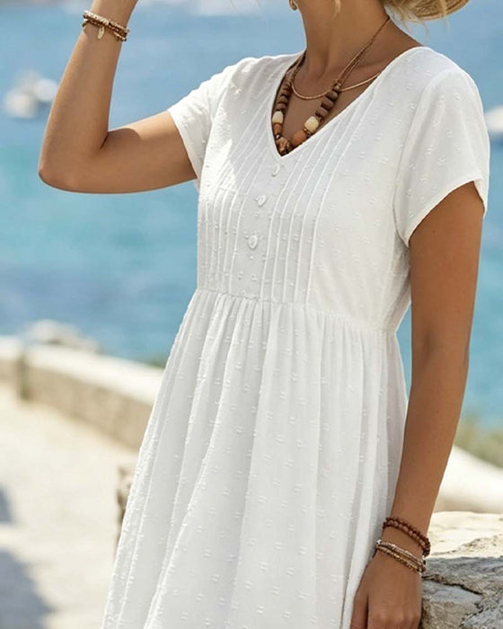 Kleid Jacquard Spitze Midi