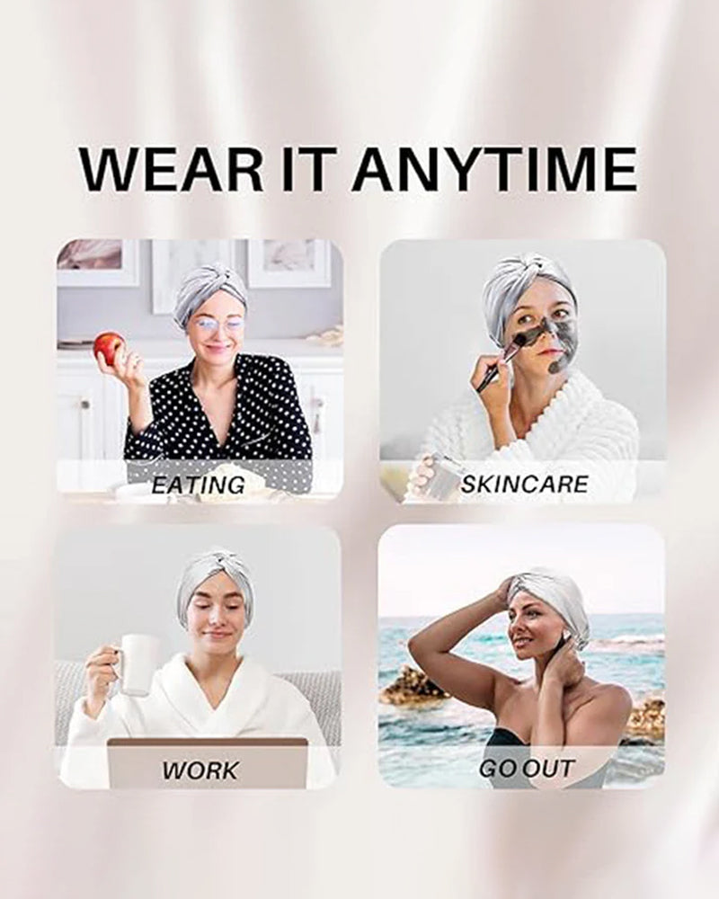 Weiche elastische Haarkappe im Twist-Stil