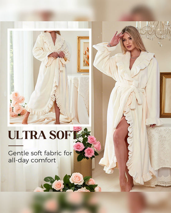 🔥✨Weicher Und Geschmeidiger Bademantel 🧖‍♀️ – Sanfter Stoff Auf Der Haut, Wohltuende Wärme Nach Dem Duschen