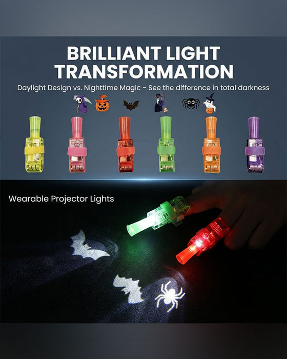 LED Projektion Finger Lichter