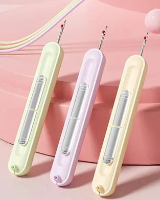 2-in-1 Nadeleinfädler und Nahtaufwickler