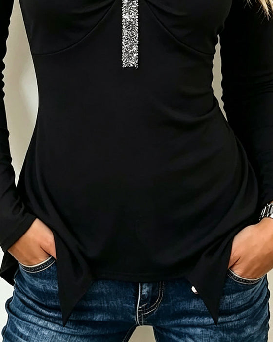 Oberteil Camisole Off-Shoulder Lässig