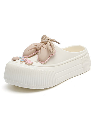 🌴 Damen Atmungsaktive Hausschuhe mit Blumenverzierung