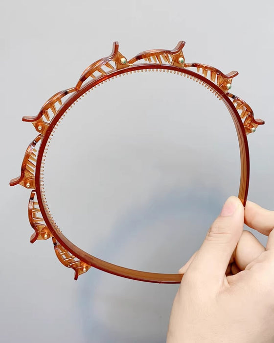Frisur Stirnband Mit Clips