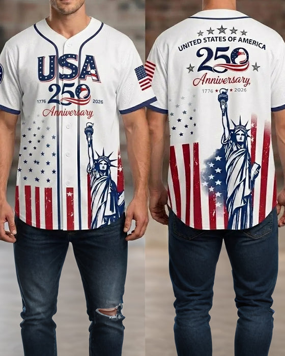 Bedrucktes T-Shirt Kurze Ärmel