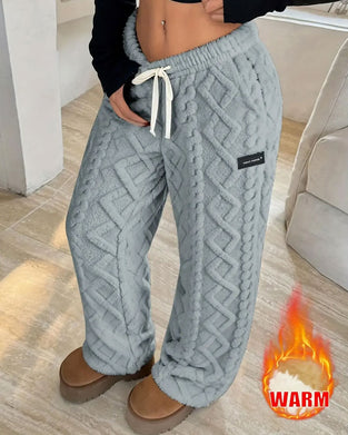 Hose Elastische Taille Kordelzug Mode