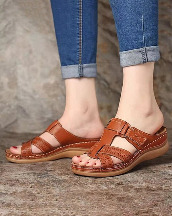 💥 Premium Leder-Sandalen Für Damen