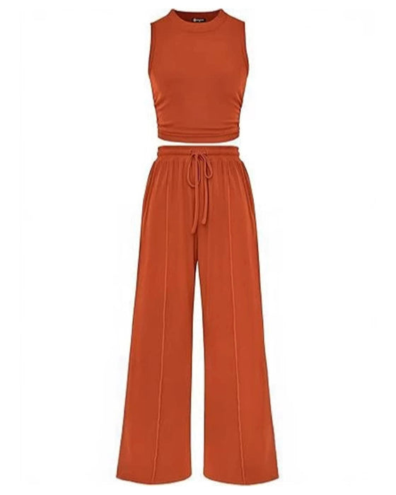Set Weste und Hose mit elastischem Bund