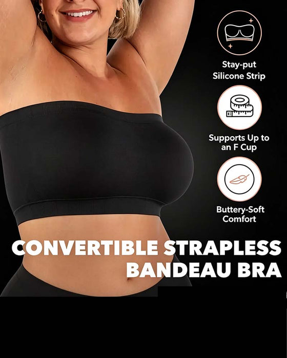 Dessous Plus Size Abnehmbar Trägerlos