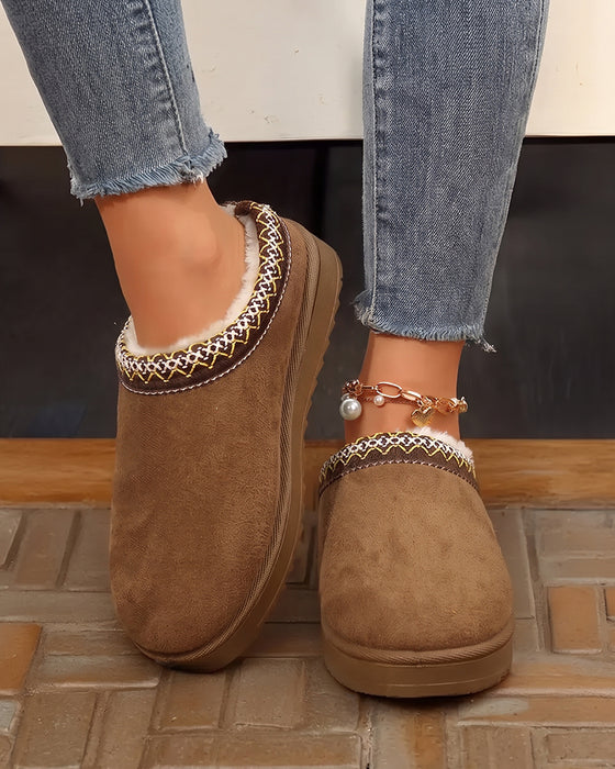 Damen Hausschuhe Slip-On