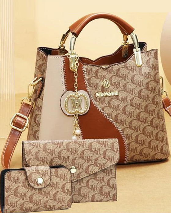Handtasche Retro Stilvoll Gedruckt