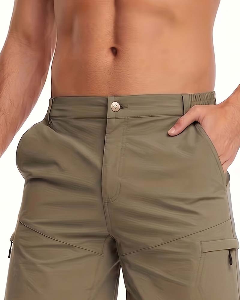Herren Shorts Lässig Einfarbig