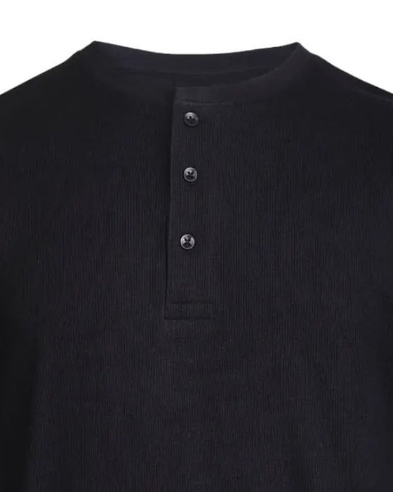 Hemd Rundhals Henley Langarm