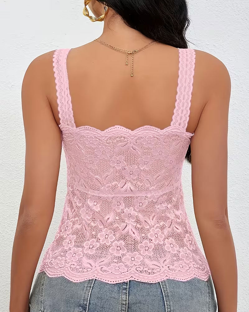 Camis Top Einfarbig Bandeau