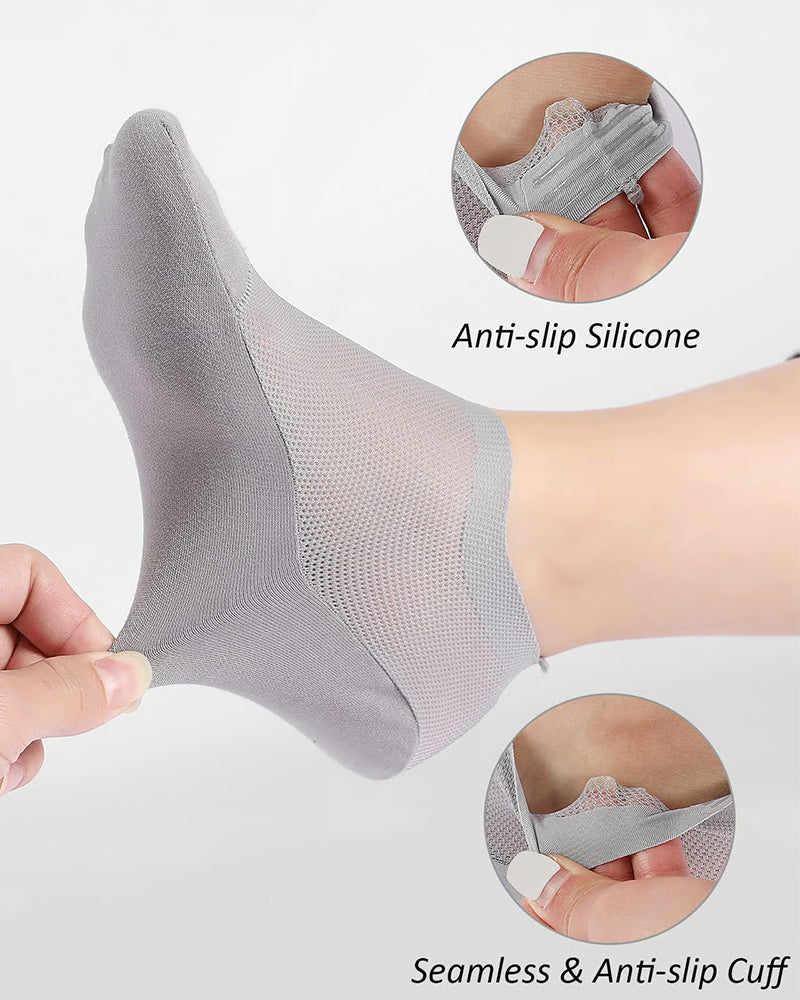 Socken Herren Eis Seide Boot