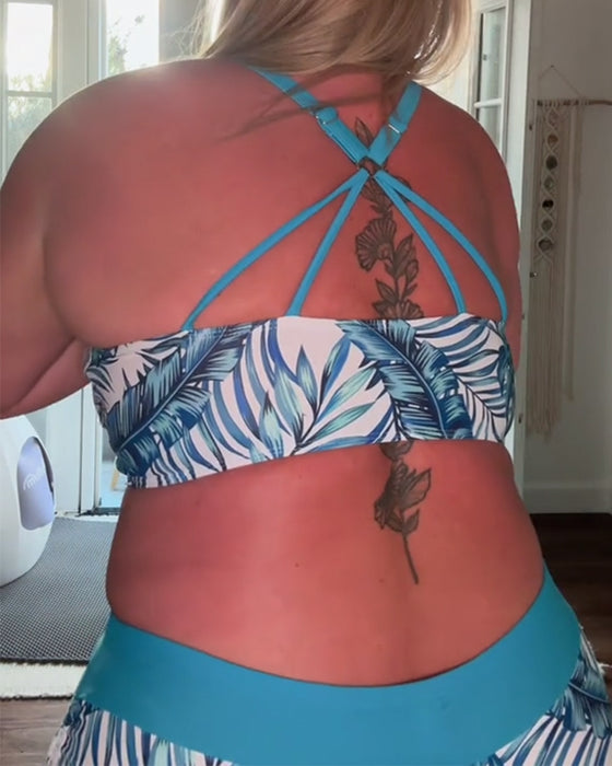 Bikini Modisch Und Vielseitig Freizeit Zweiteilig