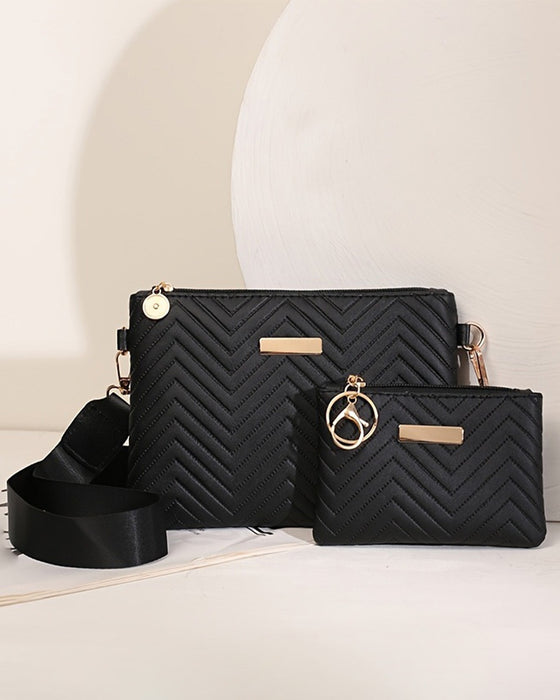 Tasche Wellen Muster Damen