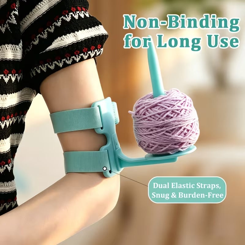 Stricken & Häkeln Verstellbarer Garnhalter Für Arm
