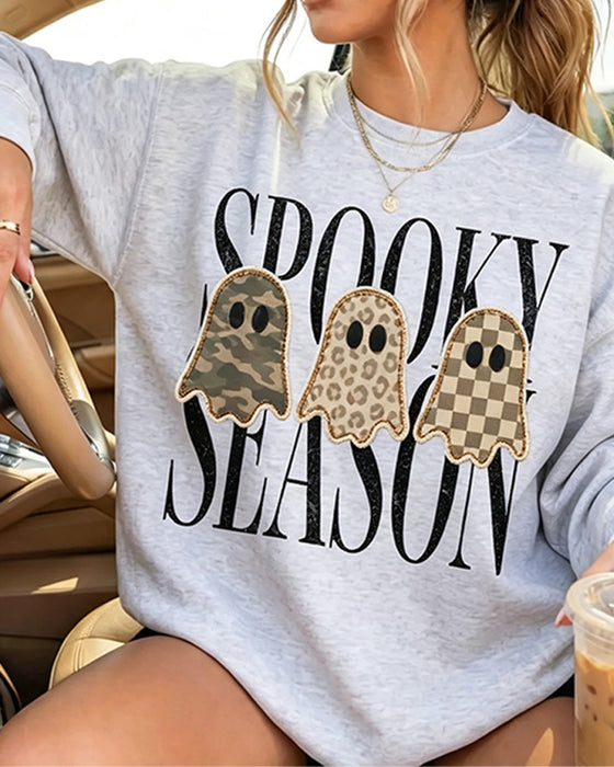 Sweatshirt Rundhals Langarm