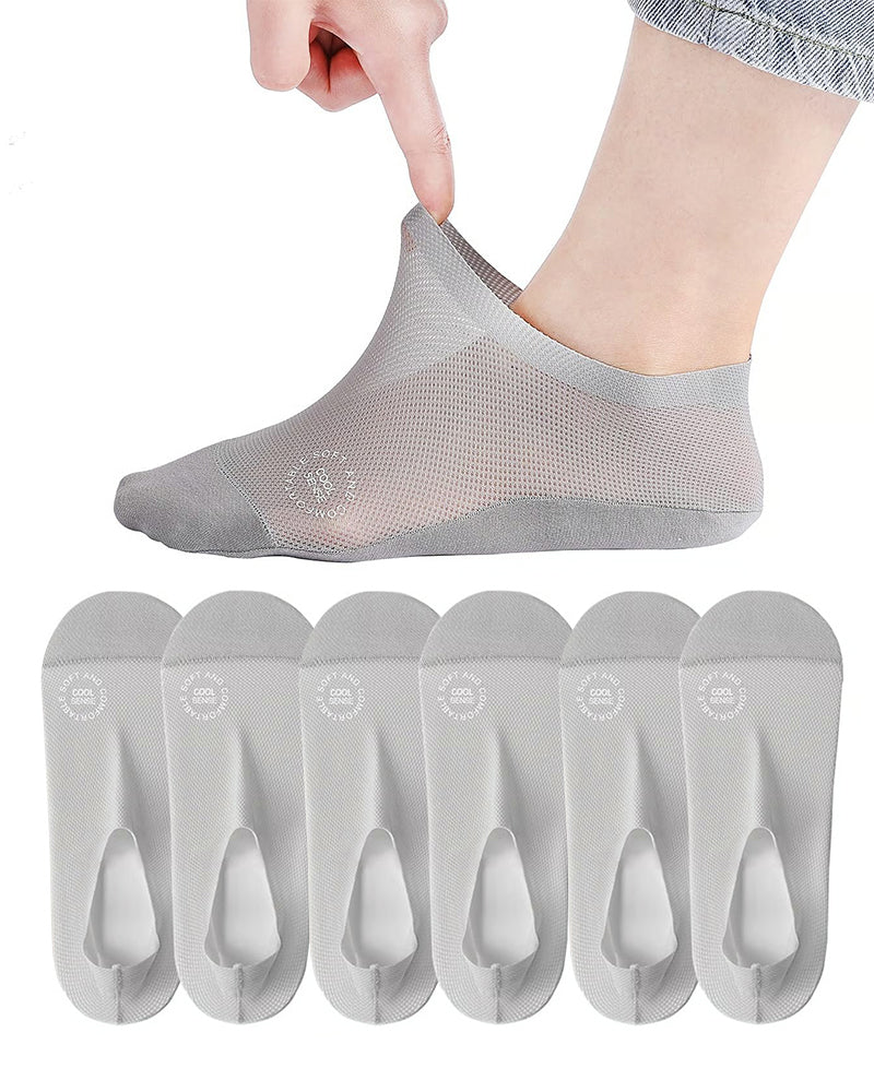 Socken Herren Eis Seide Boot