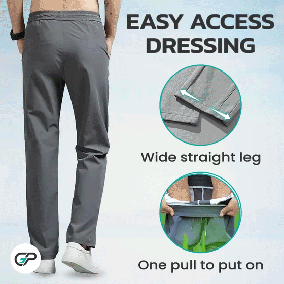 Schnelltrocknende Stretchhose Zum Überziehen