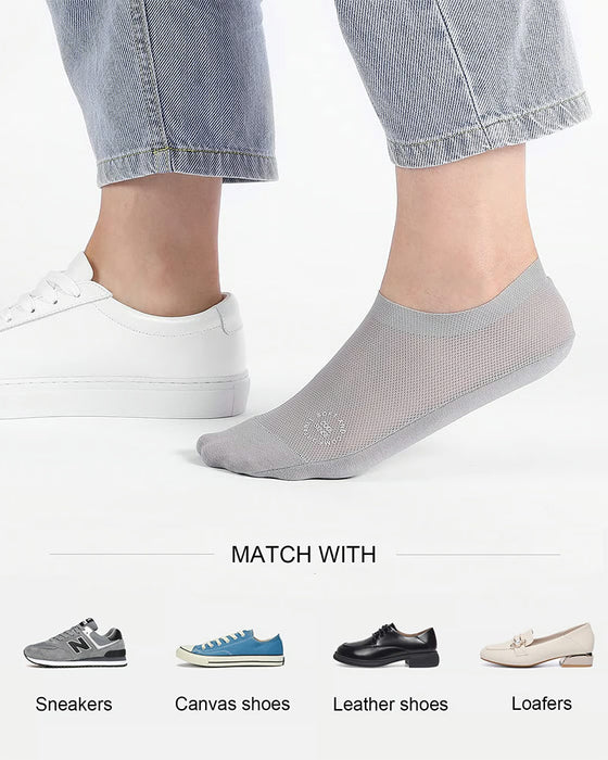 Socken Herren Eis Seide Boot