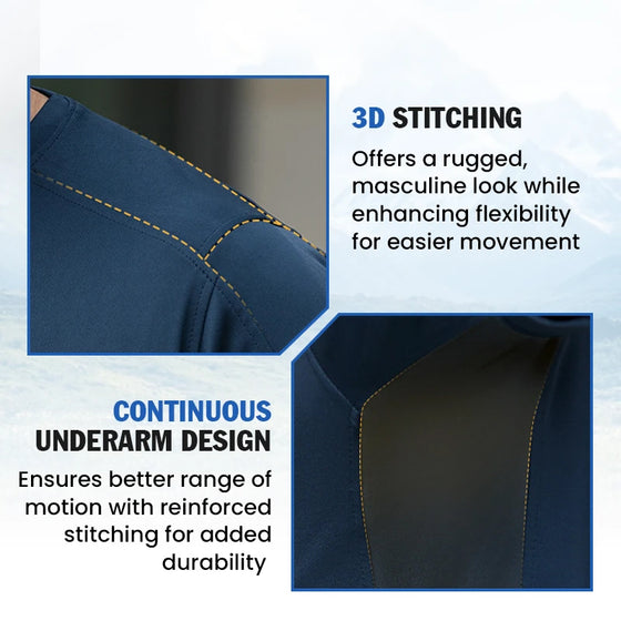 Shirt Super Stretch Klassisch Outdoor