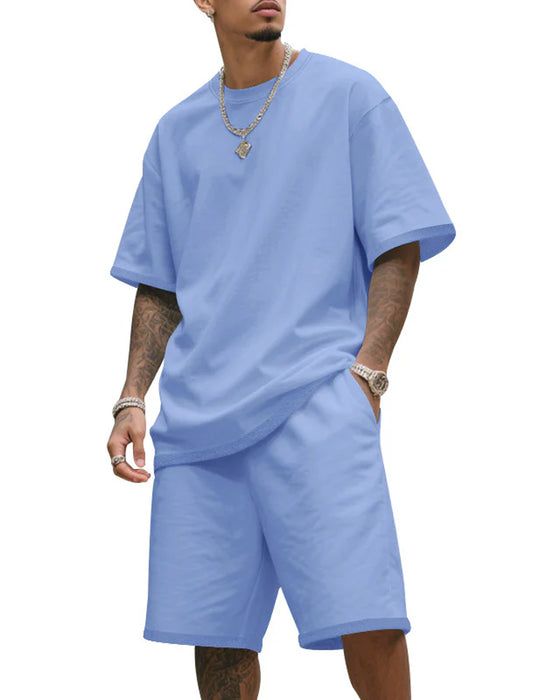 Set Kurzarm Shorts Zweiteilig
