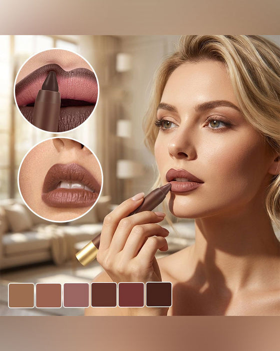 Samt Matt Seiden Textur Hohes Pigment Lippenstift