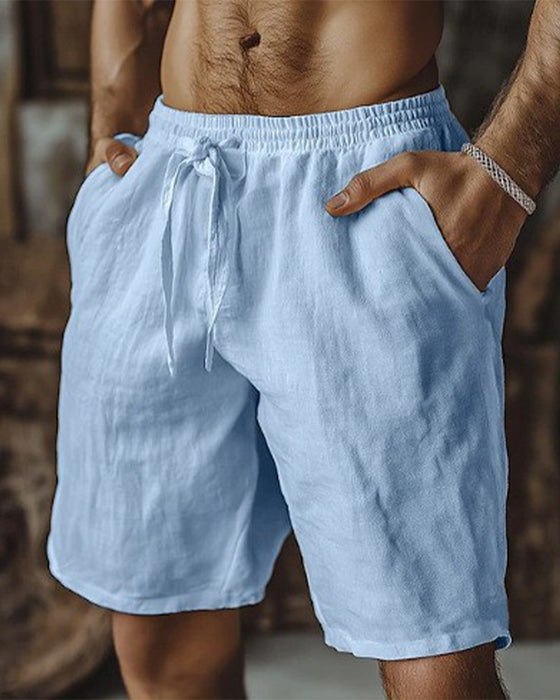 Shorts Kordelzug Elastischer Bund