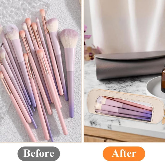 Kleine Transparente Make-Up-Tasche