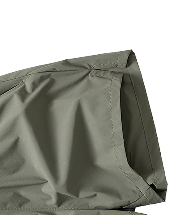 Shorts Männer Elastischer Bund Tasche Schnelltrocknend Eis-Seide Sport