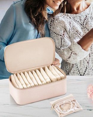 Reise-Schmuckkästchen Mit Kleinen Beuteln