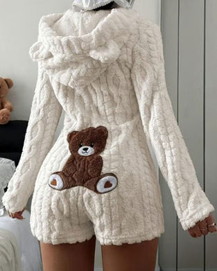 Overall Uni Kapuze Fleece
