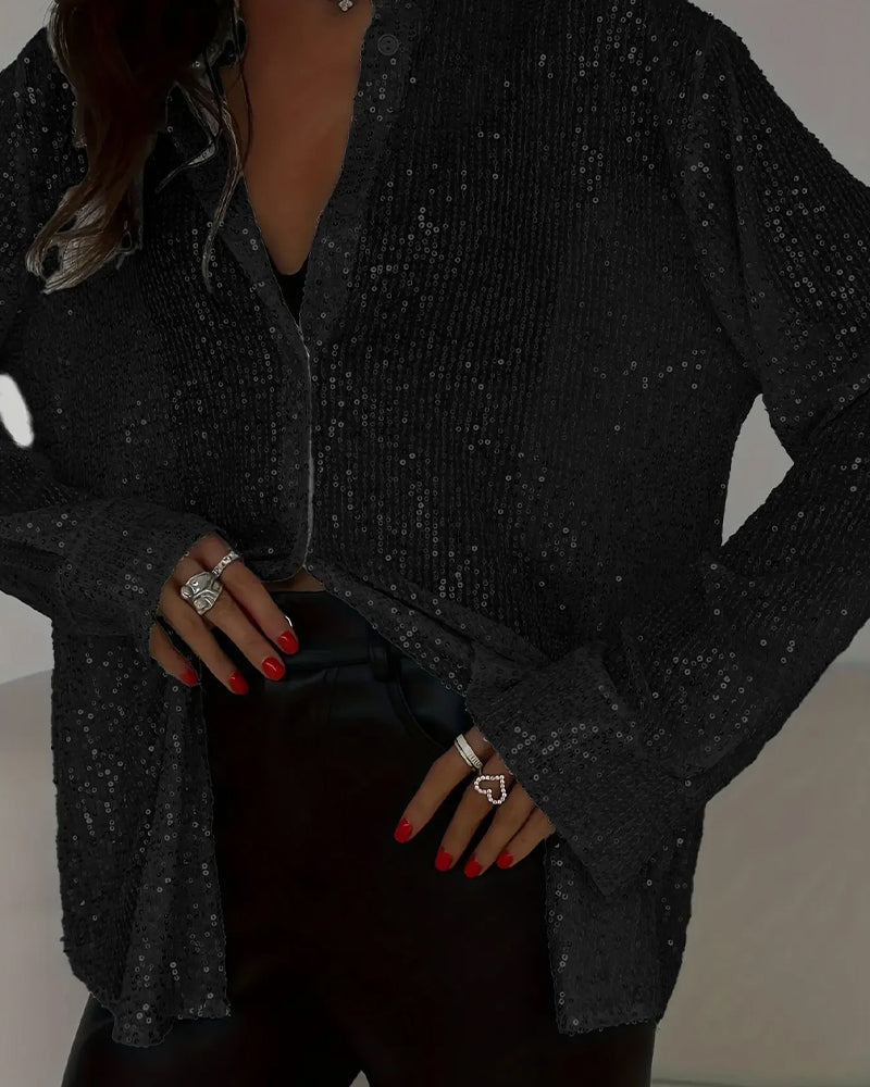 Hemd Revers Langarm Trendy