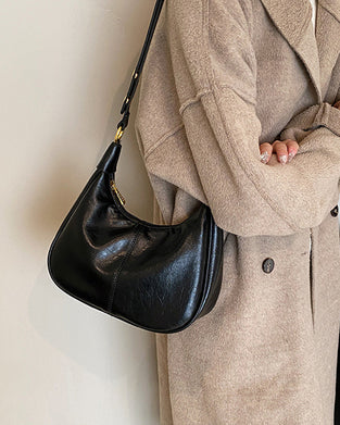 Tasche Gewachstes Leder Achsel