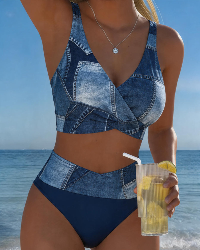 Bikini Bralette Druck