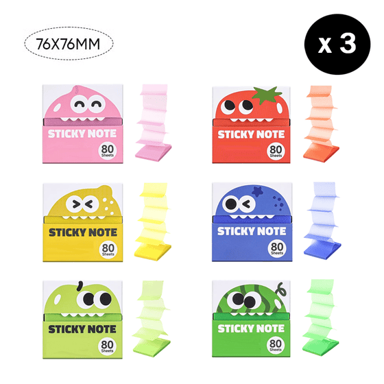 Monster Pop-up Haftnotizen