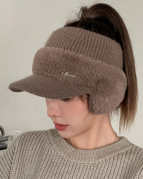 Trendy Gestrickte Warme Mütze