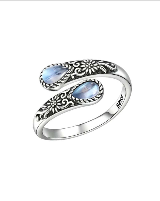 Gänseblümchen-Muster Ring