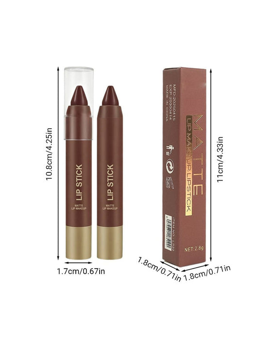 Samt Matt Seiden Textur Hohes Pigment Lippenstift