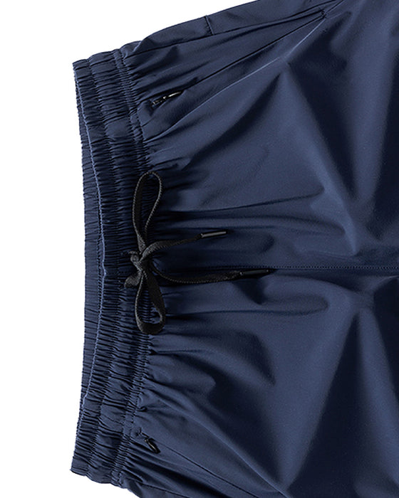 Shorts Männer Elastischer Bund Tasche Schnelltrocknend Eis-Seide Sport